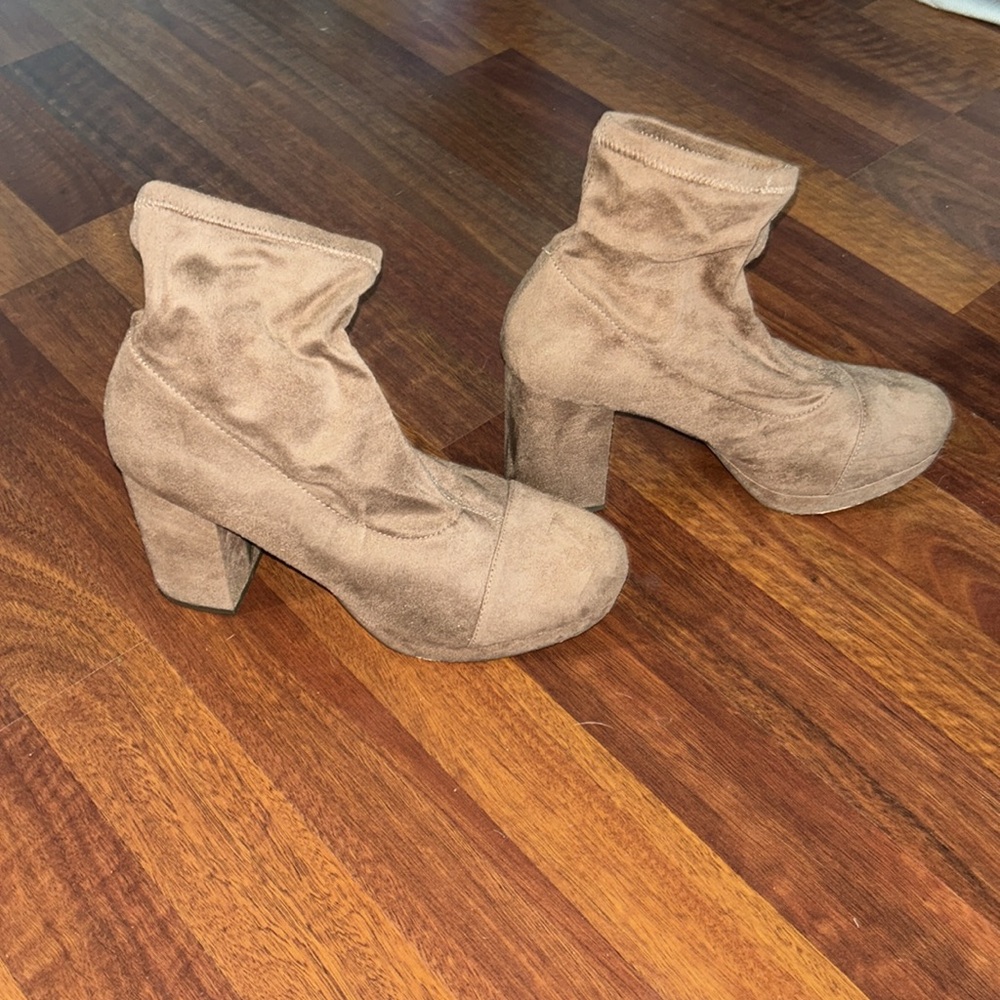 Brown heels